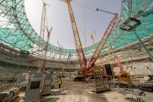 Qatar World Cup venue project sourcing fire rated steel doors and smoke doors Qi An