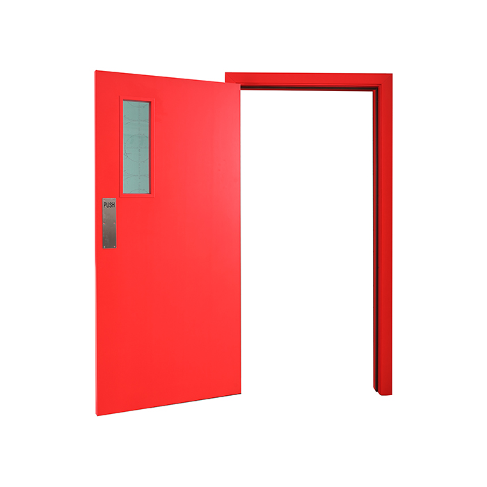 Wooden fire-resistant door-QA-MFM-013