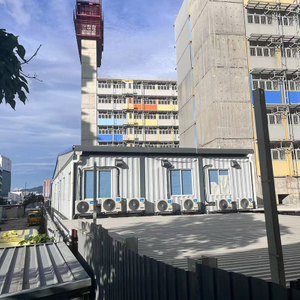 Construction site progress for LegCo project fire door and smoke door installation