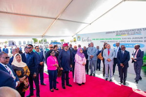 Tanzania Msalato Airport gate project sourcing steel fire doors and shutters from Qi An