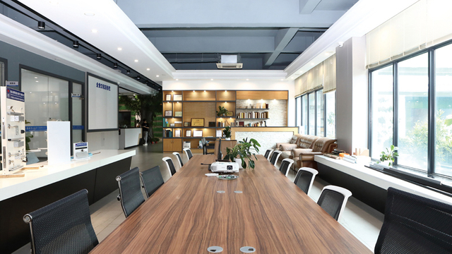 Conference room for acoustic door and wooden fire doors project planning