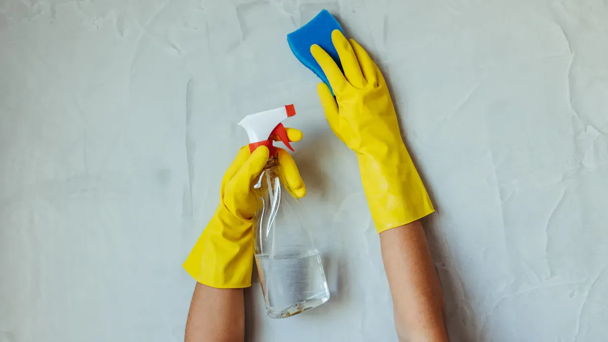 How to Clean a Wood Door Safely